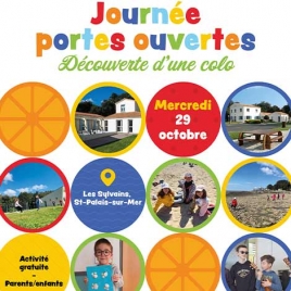 JOURNEE PORTES OUVERTES   LES   SYLVAINS MERCREDI 29 OCTOBRE 2025
